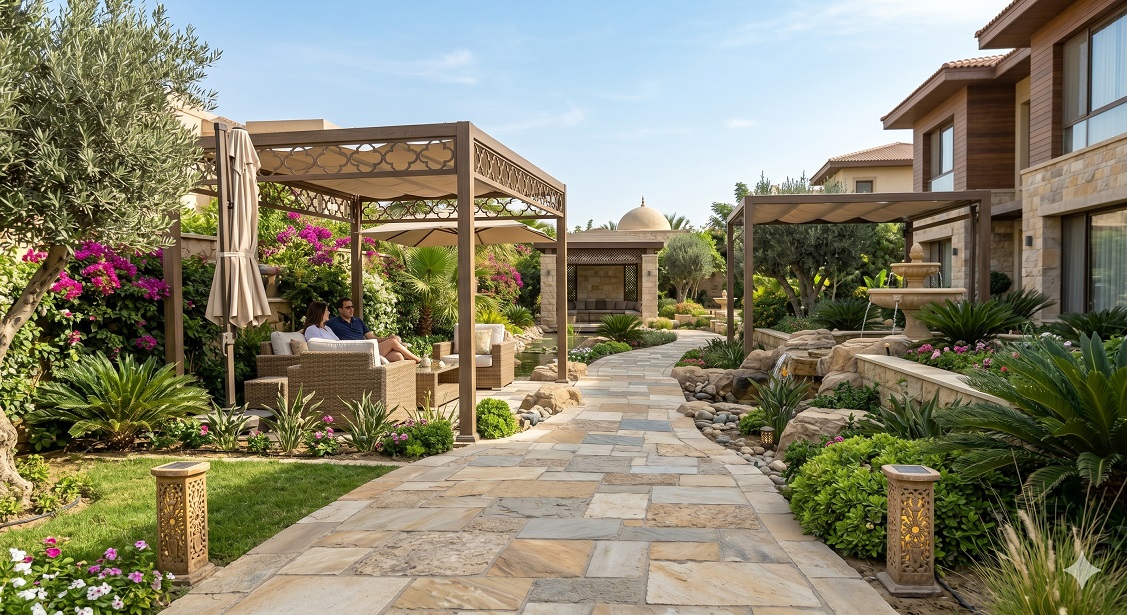 Pergolas and Umbrellas