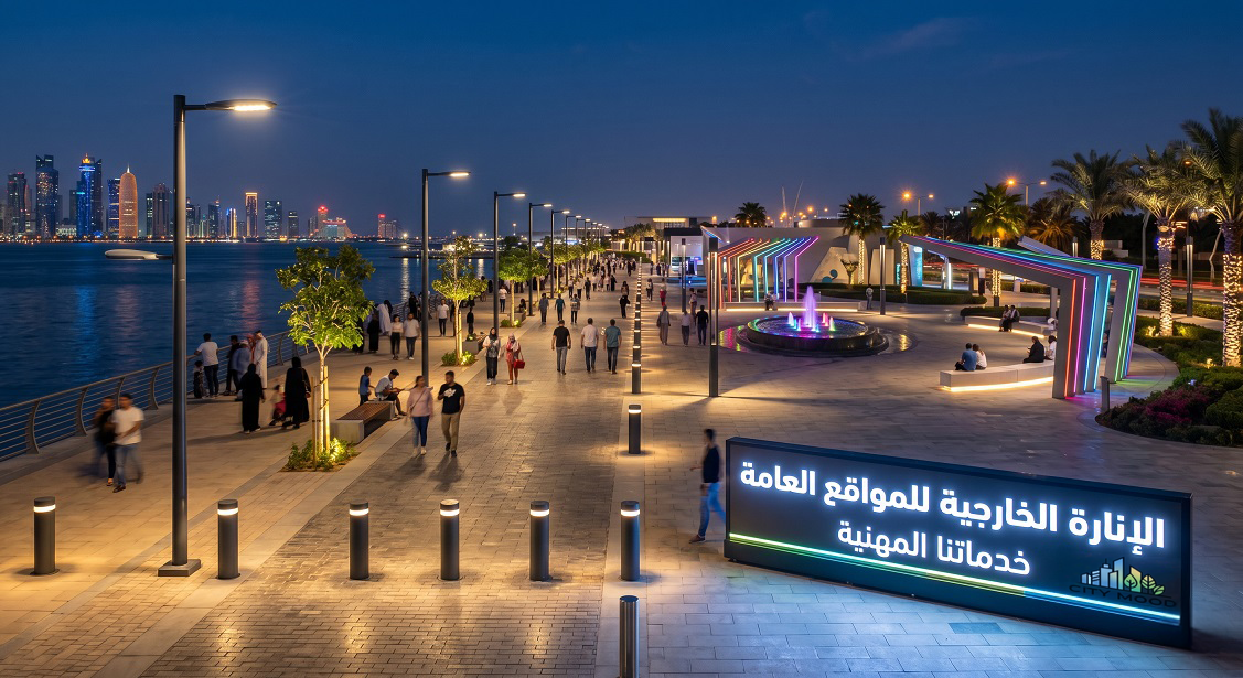 Outdoor Lighting for Public Sites