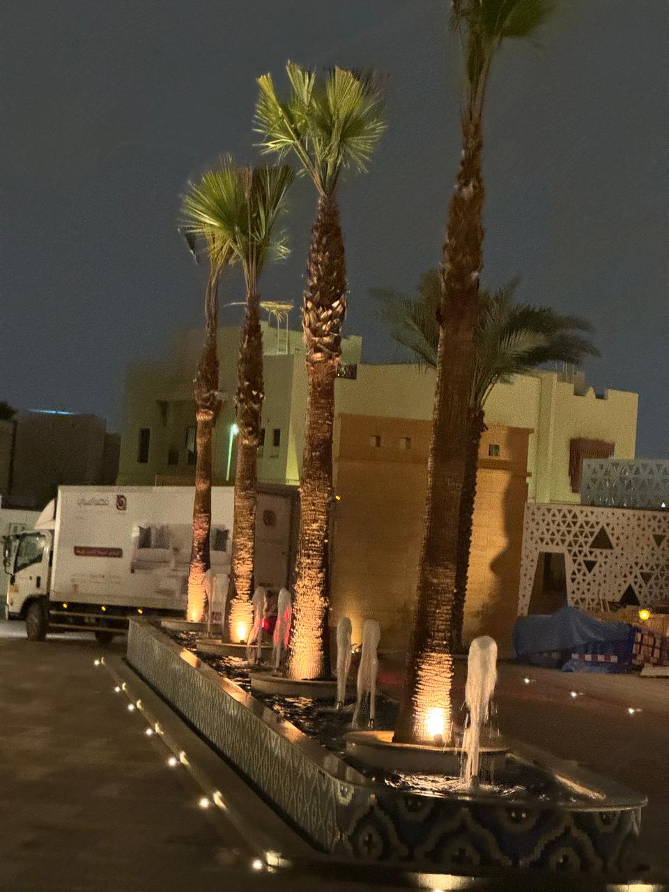 Hardscape and Landscape works at a mall in Medina
